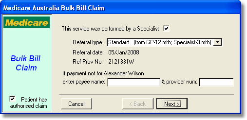 BulkBillReferral